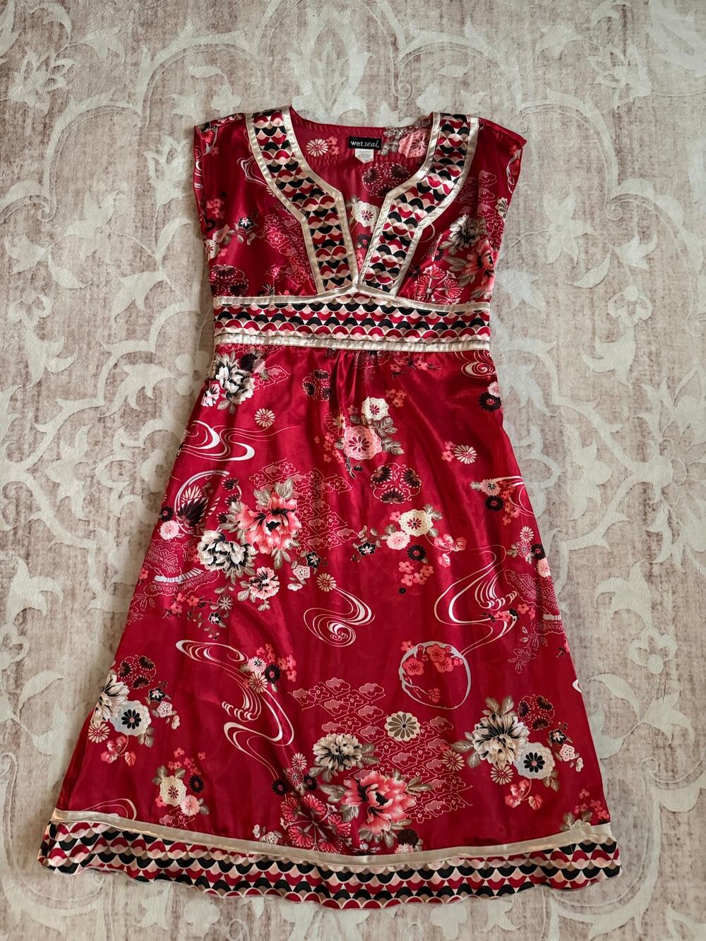 Wet Seal Floral Cocktail Dress